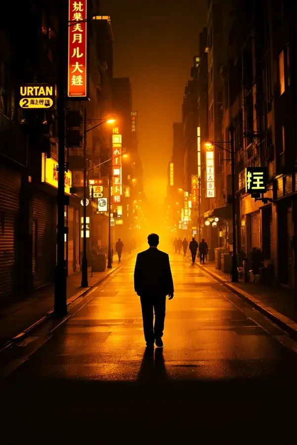 都市夜归人 海报